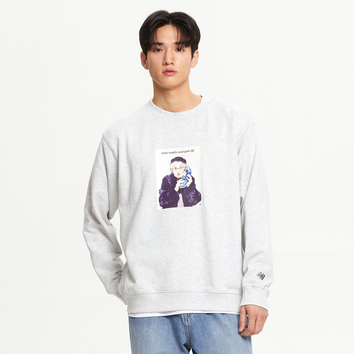 UNI 포토 그래픽 맨투맨