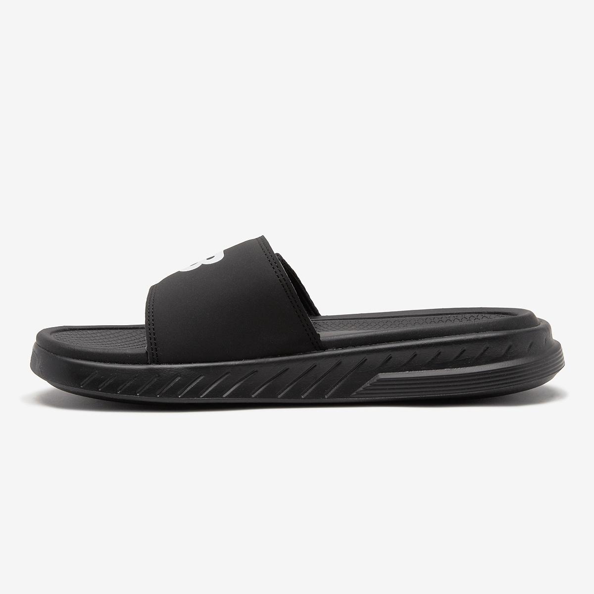 ★New Balance★ NBRJFS110B NB CUSHIONING SLIDE SD1501BK3 BLA New Balance Cushioning Slides 'Black' SD1501BK3