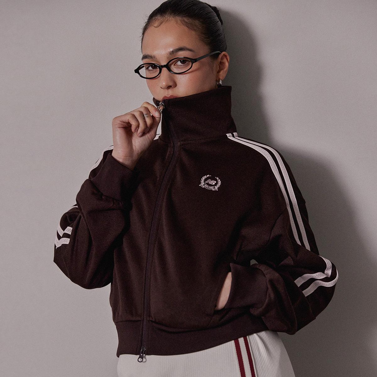 WOMEN 에센셜 트랙 자켓