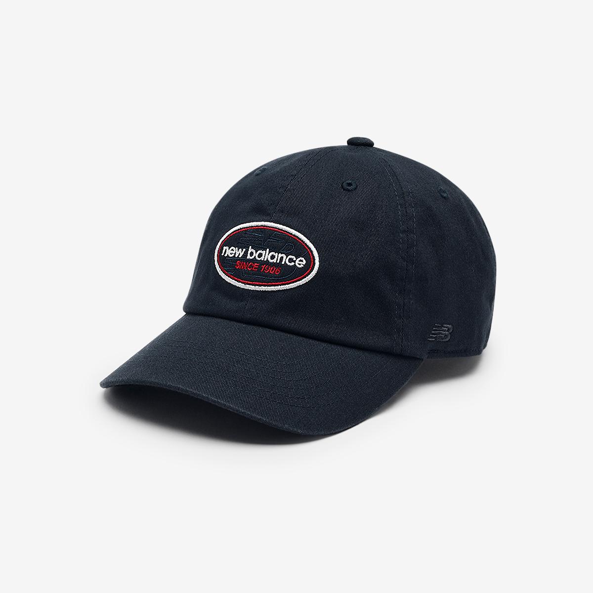 【New Balance】 UNI NB SEOUL EXCLUSIVE BALL CAP New Balance Men's and Women's NB Seasonal Classic Hat, White