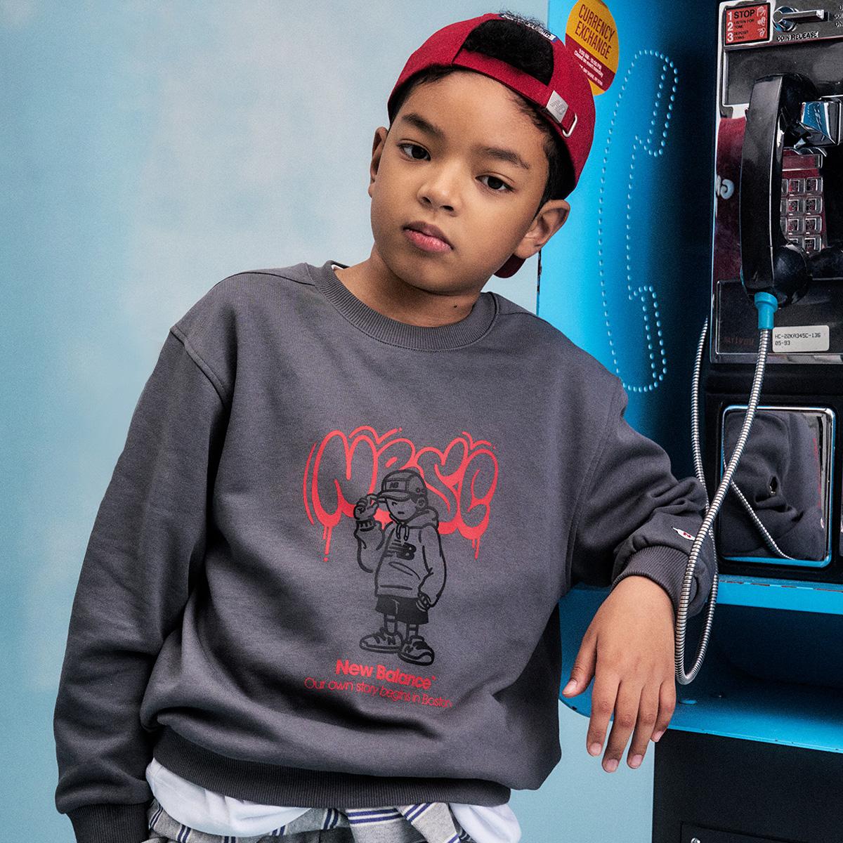 New Balance Korea - STREET CREW_일러스트 스웻셔츠