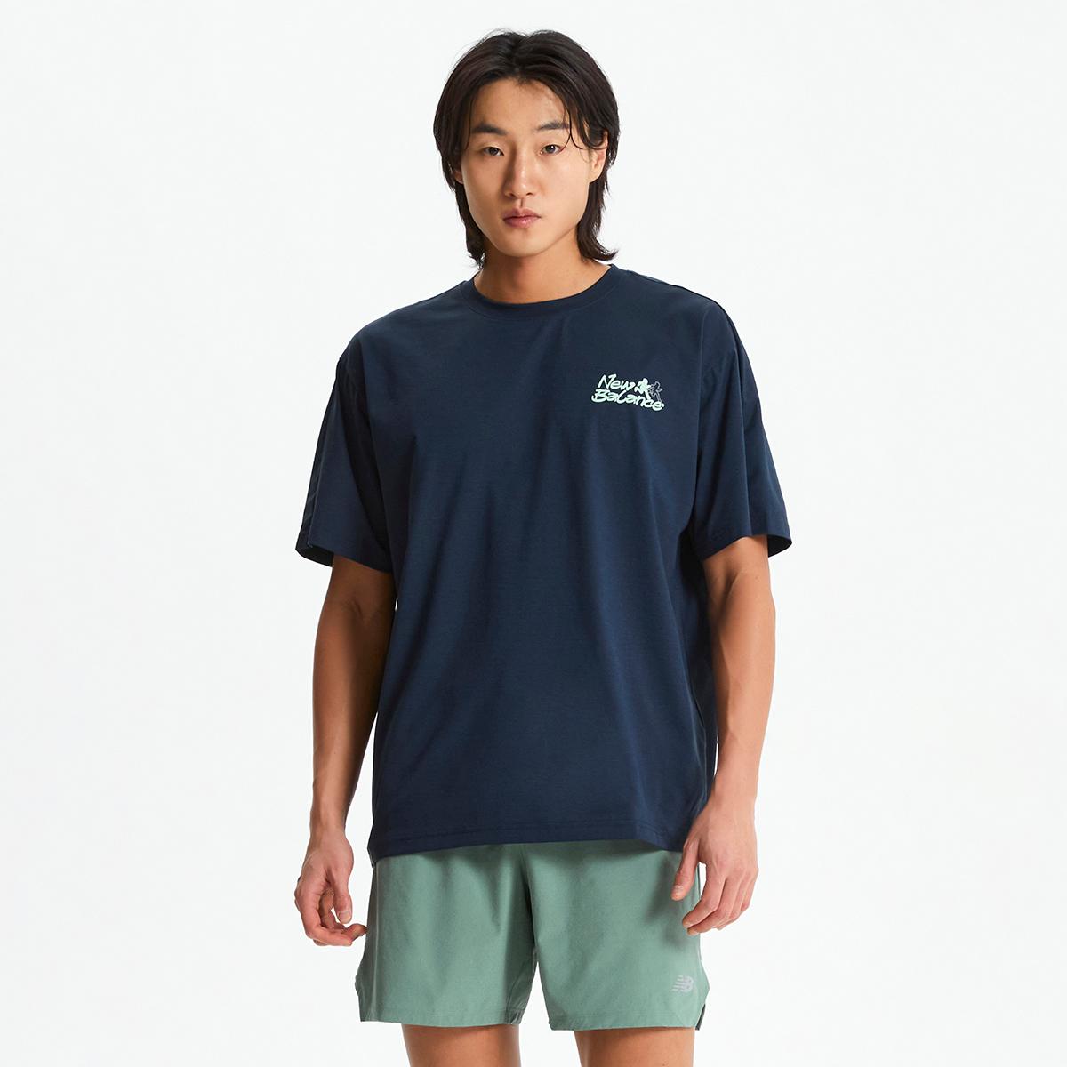 【NEW BALANCE】 UNI RC FROZEN Running Graphic Tシャツ New Balance ニューバランス Tシャツ UNI FROZEN LAYERED 2PACK