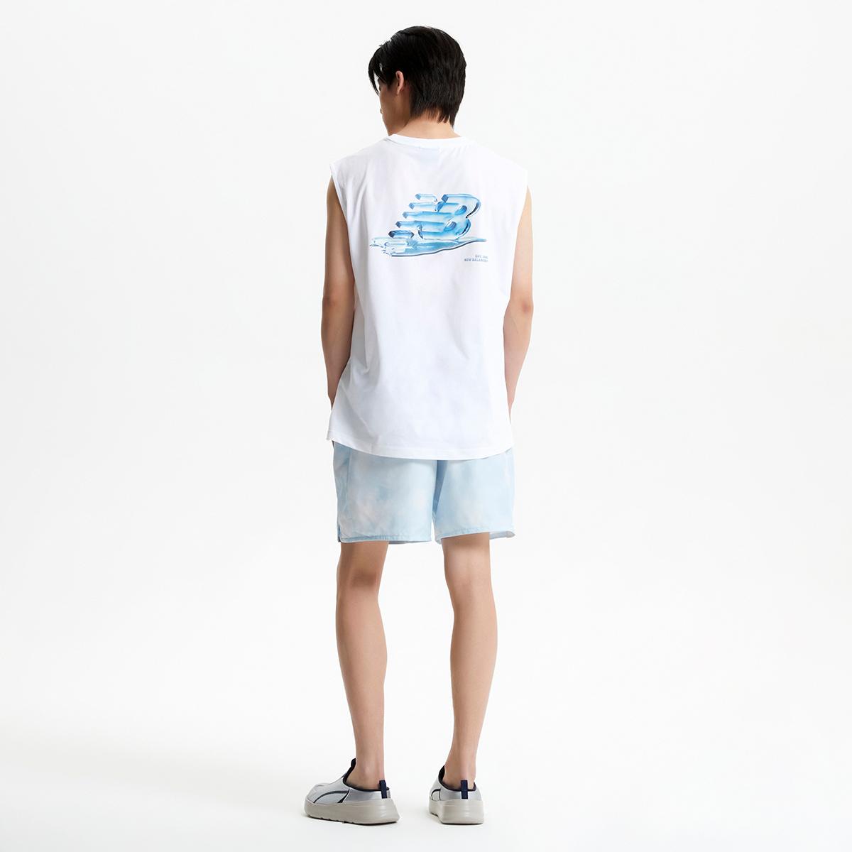 ★New Balance★ NBNGF31703 UNI FROZEN ICE GRAPHIC NACITY WHI New Balance Korea - UNI FROZEN ICE 그래픽 나시티