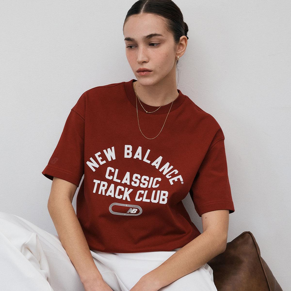 New Balance Korea - UNI 트랙 클럽 반팔티(SEMI OVER FIT)