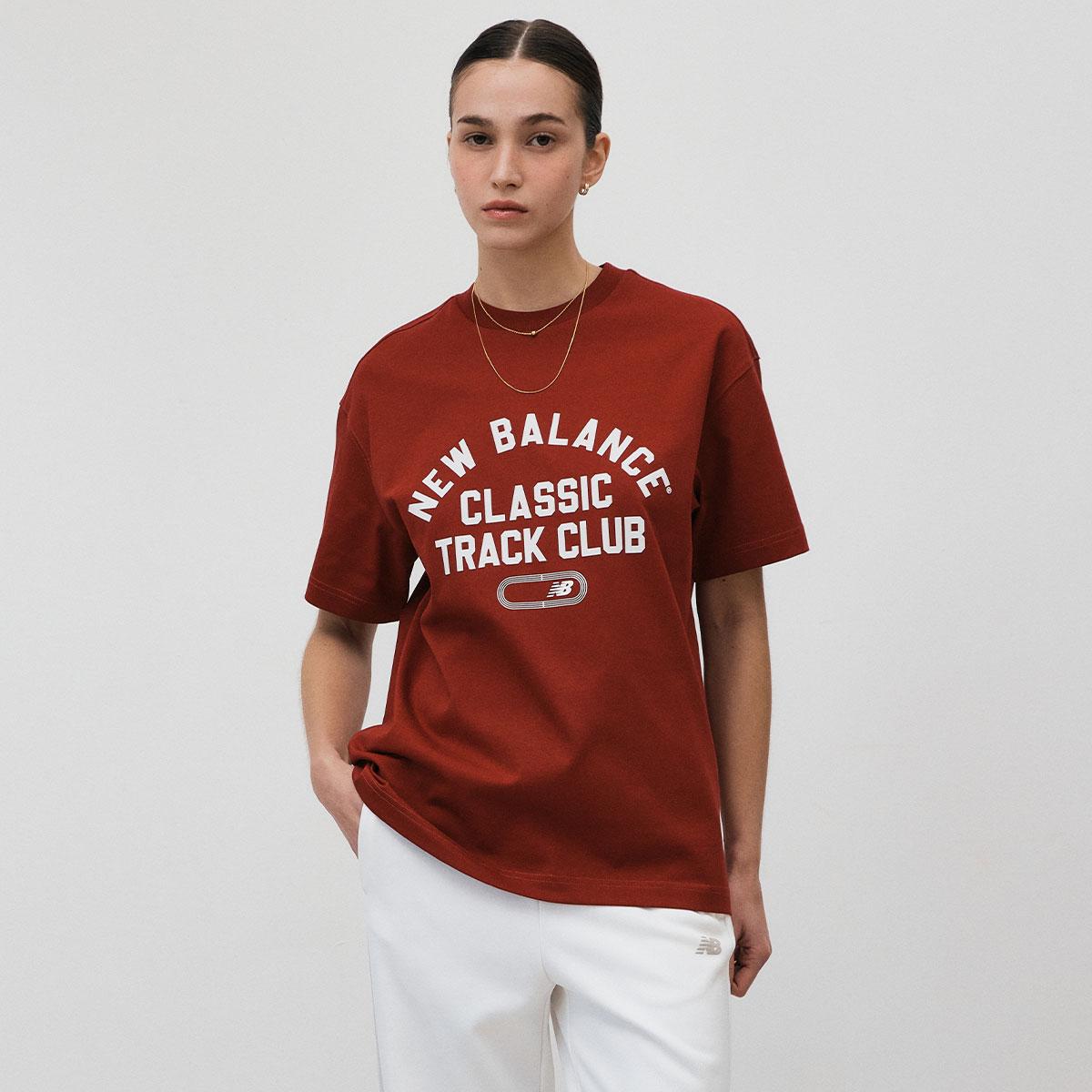 New Balance Korea - UNI 트랙 클럽 반팔티(SEMI OVER FIT)