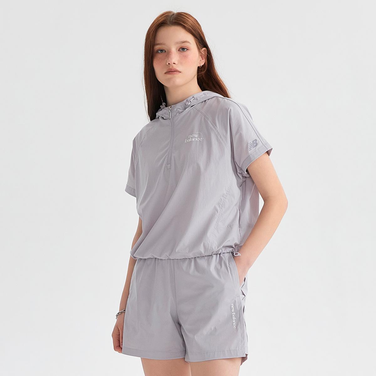 ★★New Balance★★ NBNFF3W612 WOMEN FROZEN Woven Stretch Bu New Balance Women S Frozen Woven Stretch Collar Half Zip Up