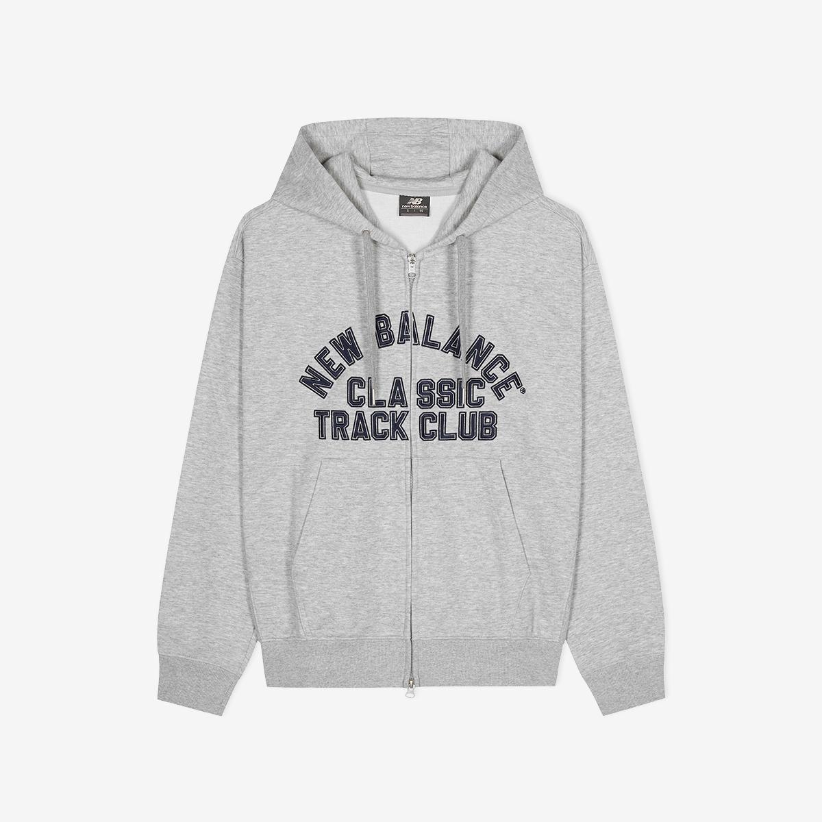 UNI 트랙 클럽 후드집업 (SEMI OVER FIT)