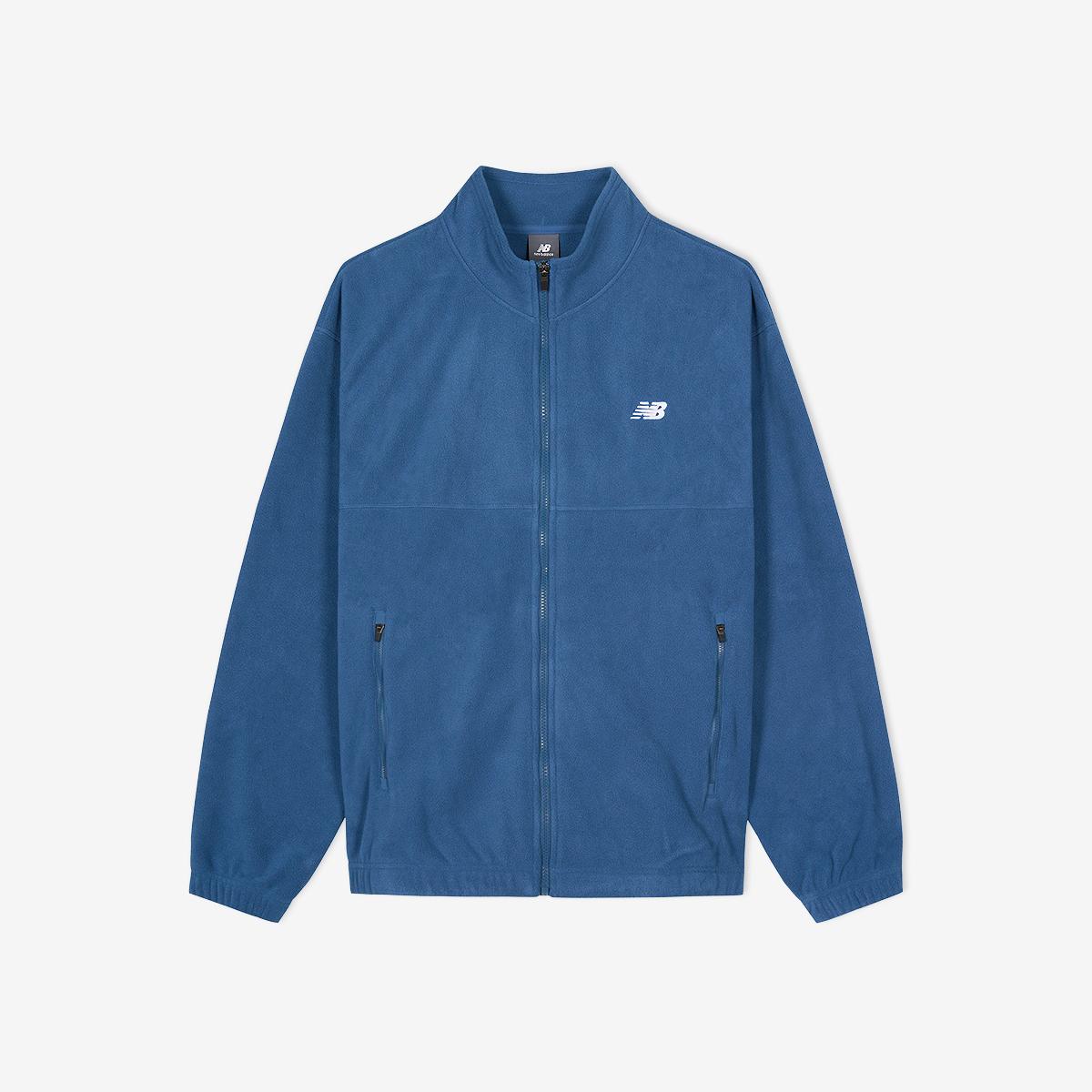 UNI ESS 플리스 스텐드넥 집업