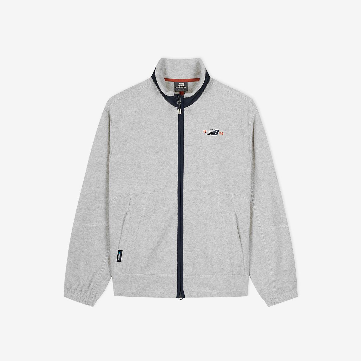 UNI 윈터 플리스 스텐드넥 집업(SEMI OVER FIT)