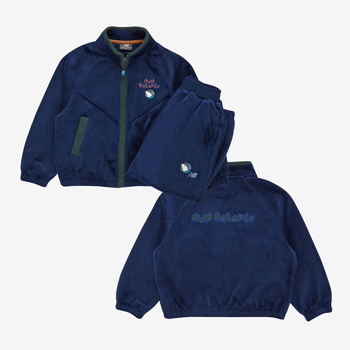 TODDY BEAR_코듀로이 풀집업 셋업