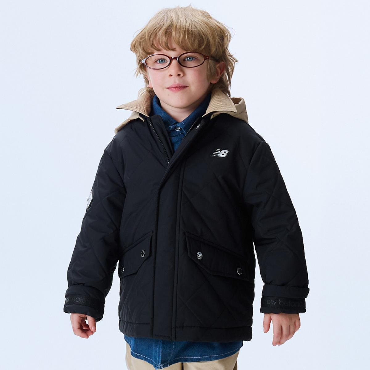 ESSENTIAL_후드 퀼팅 자켓