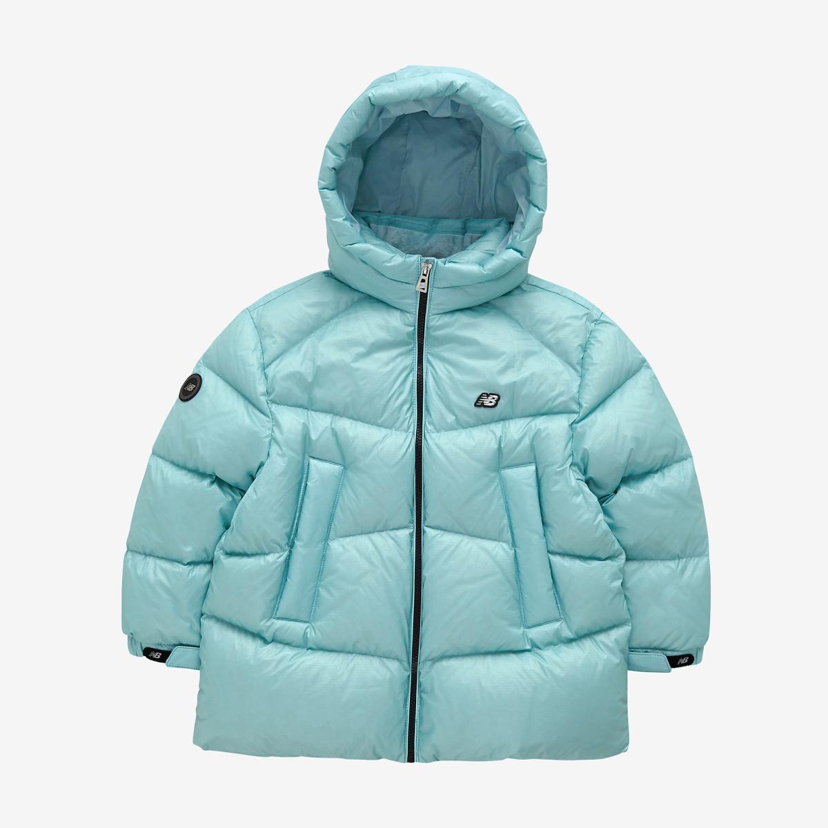 ESSENTIAL_립조직 후드 미디다운 (덕)