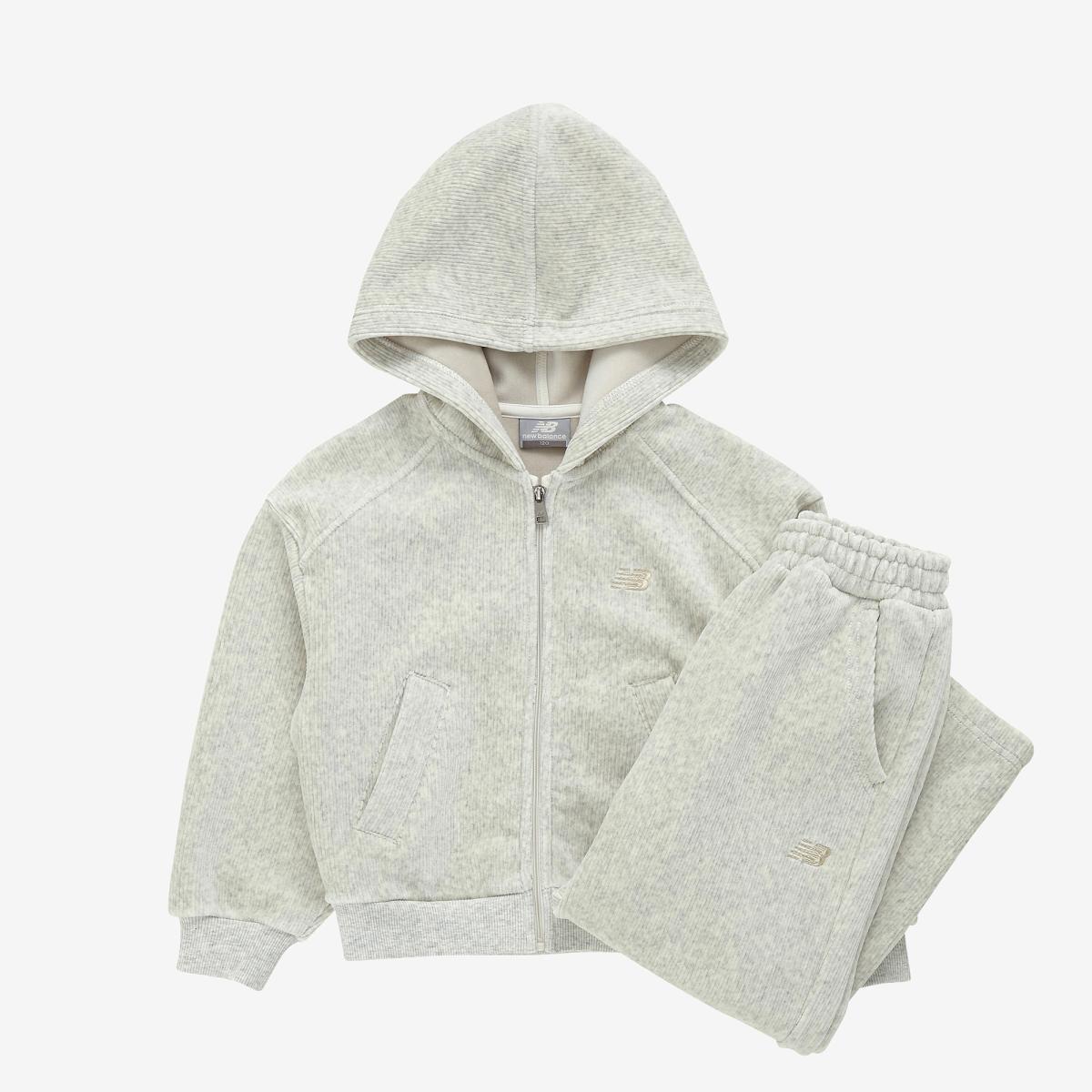 NBSC_여아 벨로아 트랙 집업 셋업