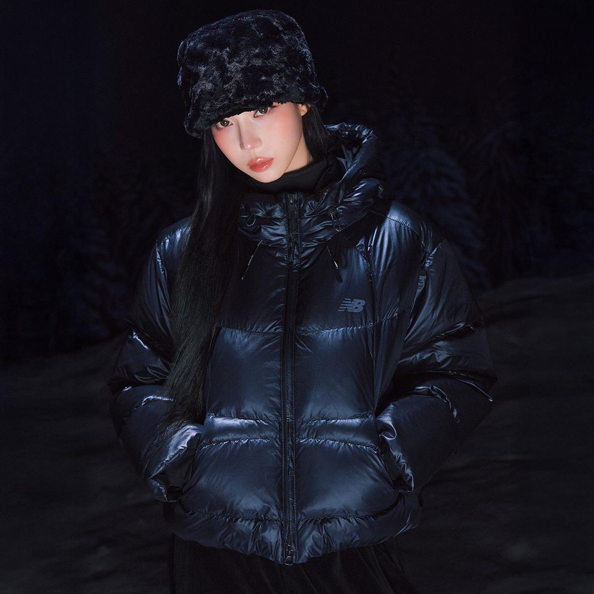 WOMEN 플라잉 후드형 숏다운