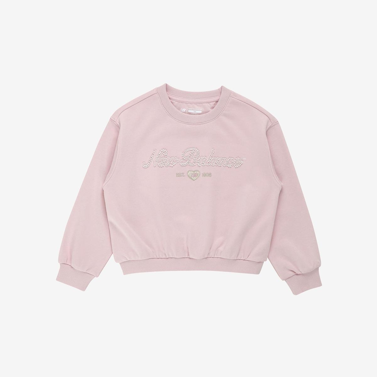 NBgC_비즈 로고 벌룬 스웻셔츠