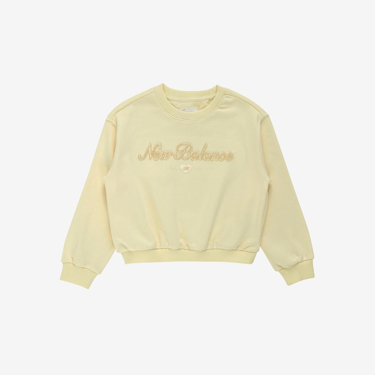 NBgC_비즈 로고 벌룬 스웻셔츠