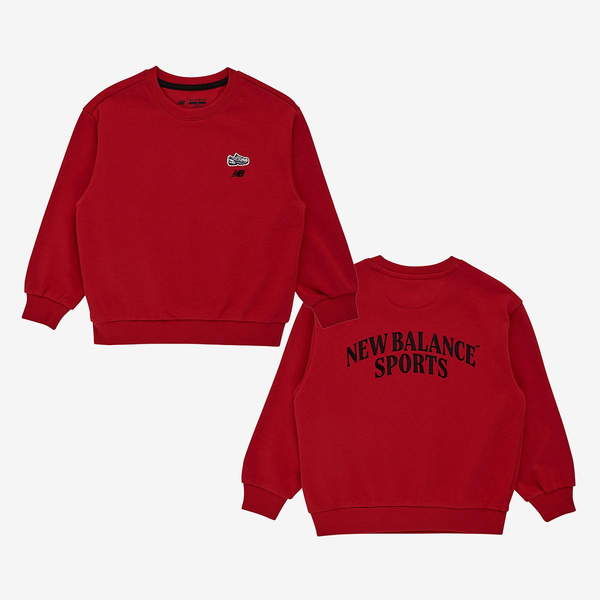 CLASSIC REMIX_로고 포인트 스웻셔츠