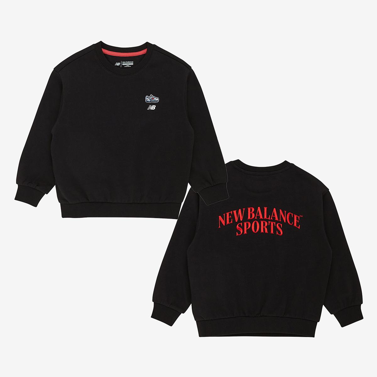 CLASSIC REMIX_로고 포인트 스웻셔츠