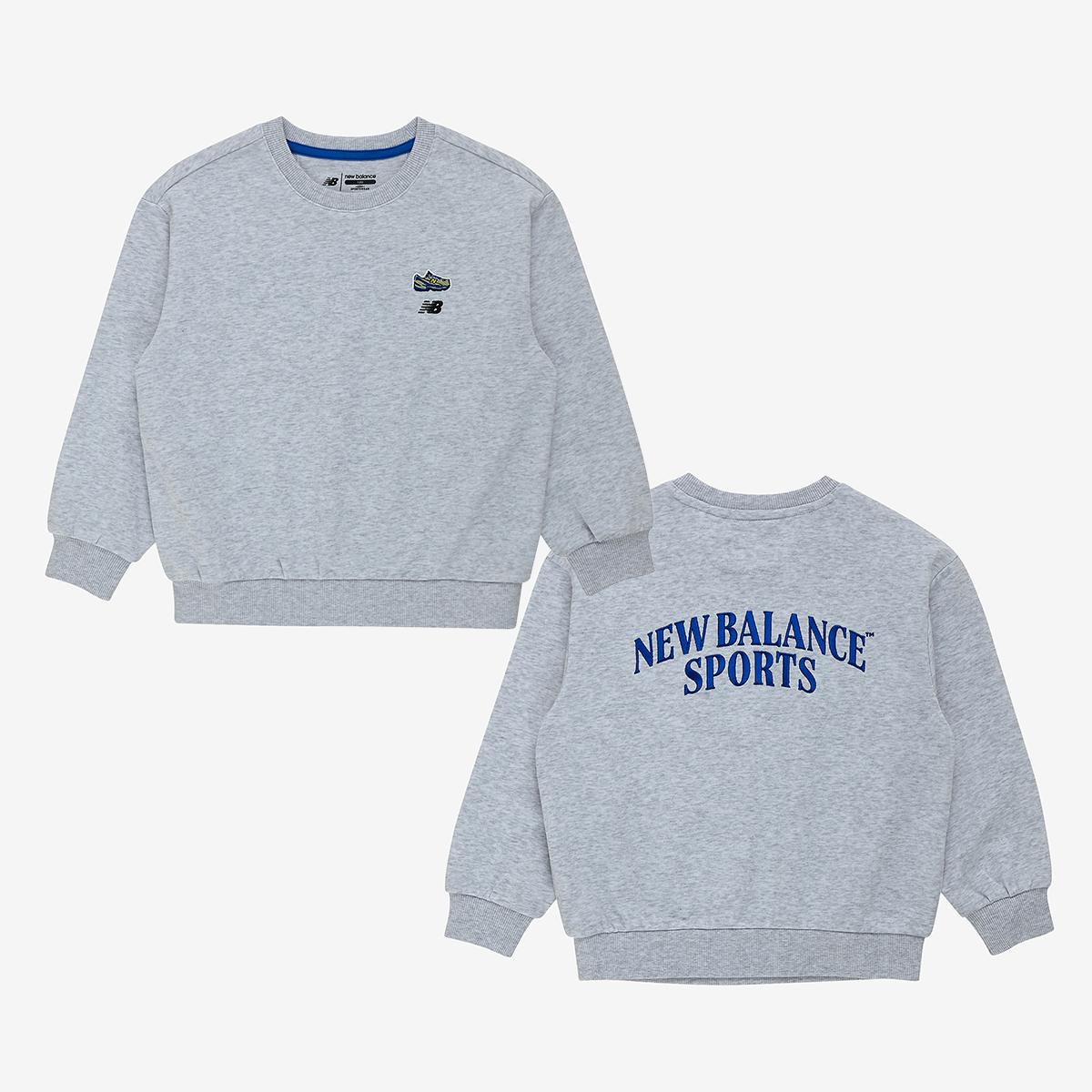 CLASSIC REMIX_로고 포인트 스웻셔츠