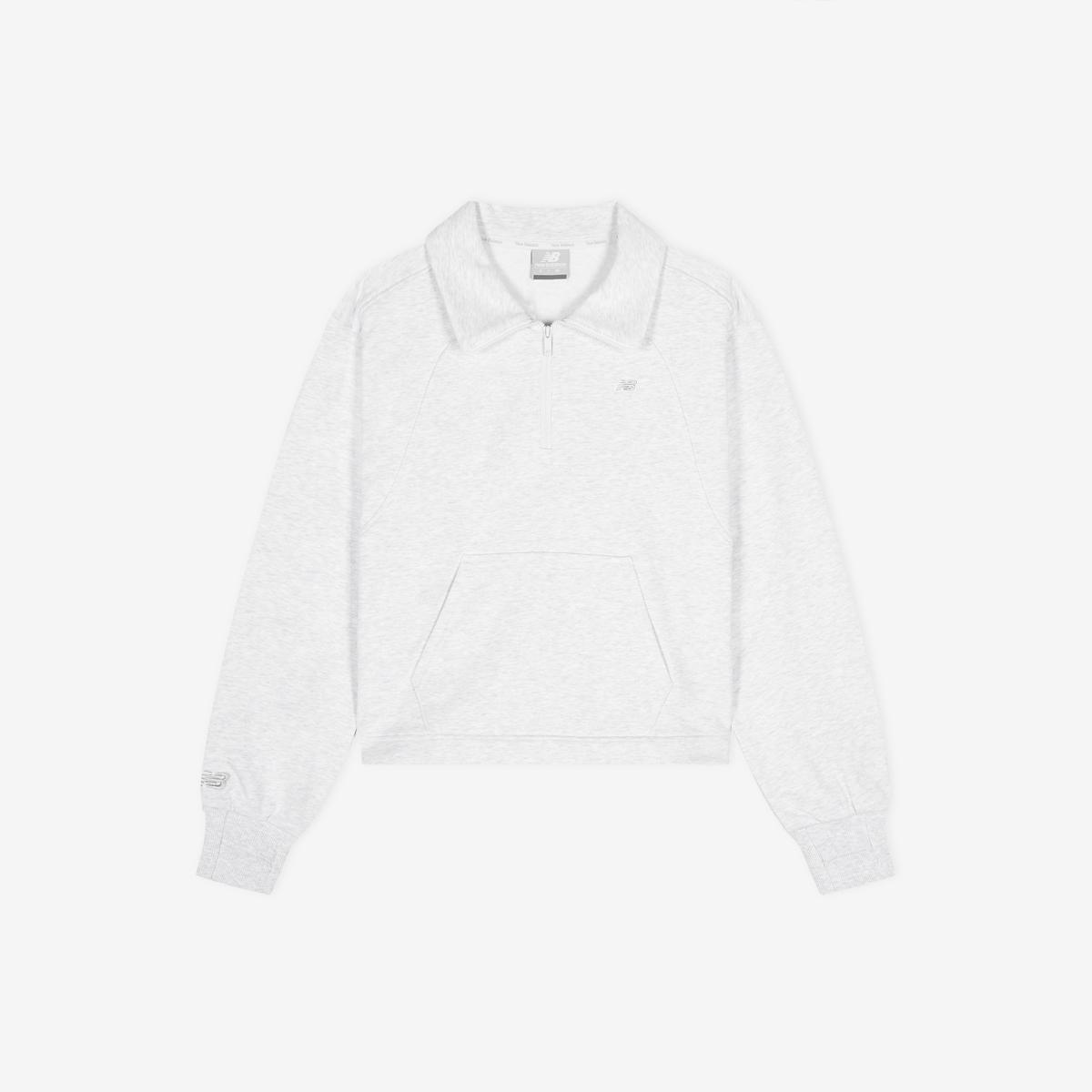 WOMEN 에센셜 반집업(SEMI OVER FIT)