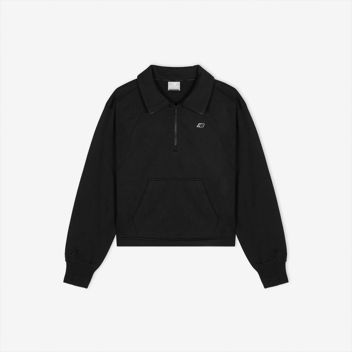 WOMEN 에센셜 반집업(SEMI OVER FIT)