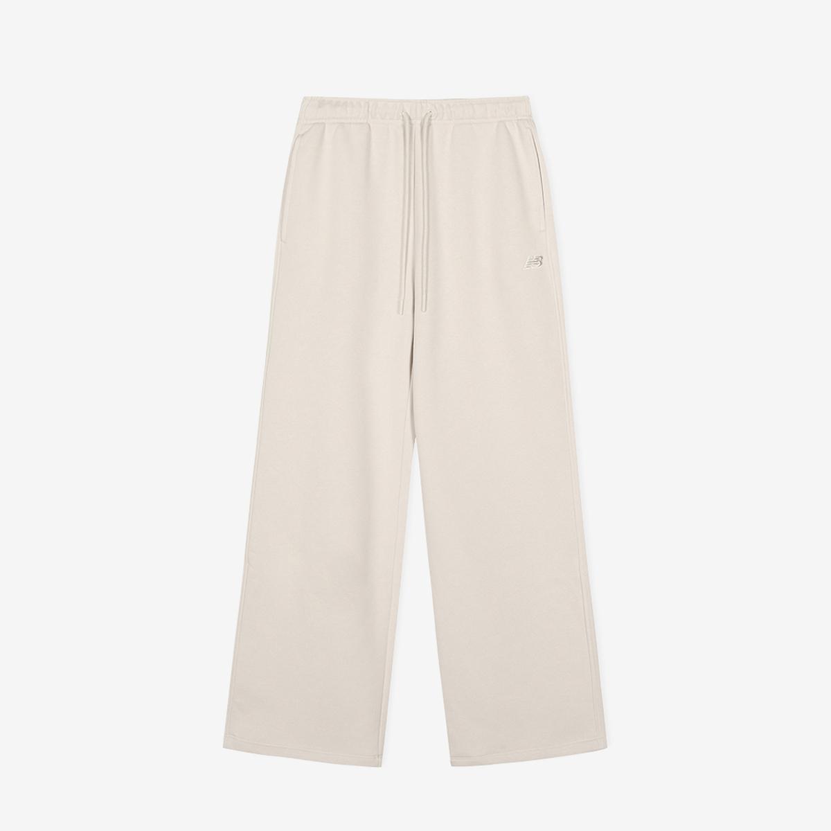 WOMEN 에센셜 기모 와이드팬츠