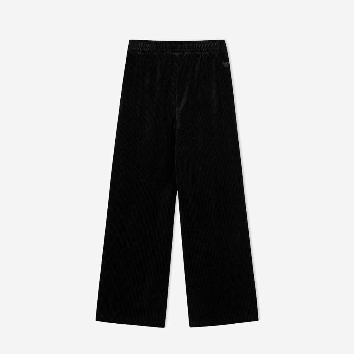 WOMEN 벨루아 골지 와이드팬츠