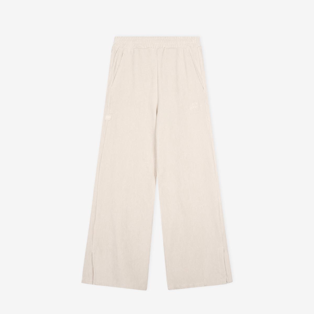 WOMEN 벨루아 골지 와이드팬츠