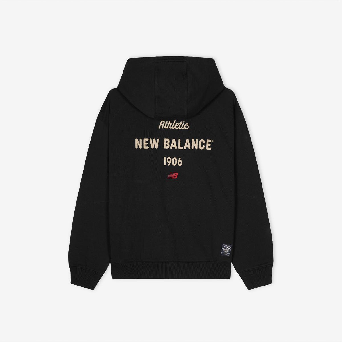 UNI NEW GREY 등판 그래픽 후드티