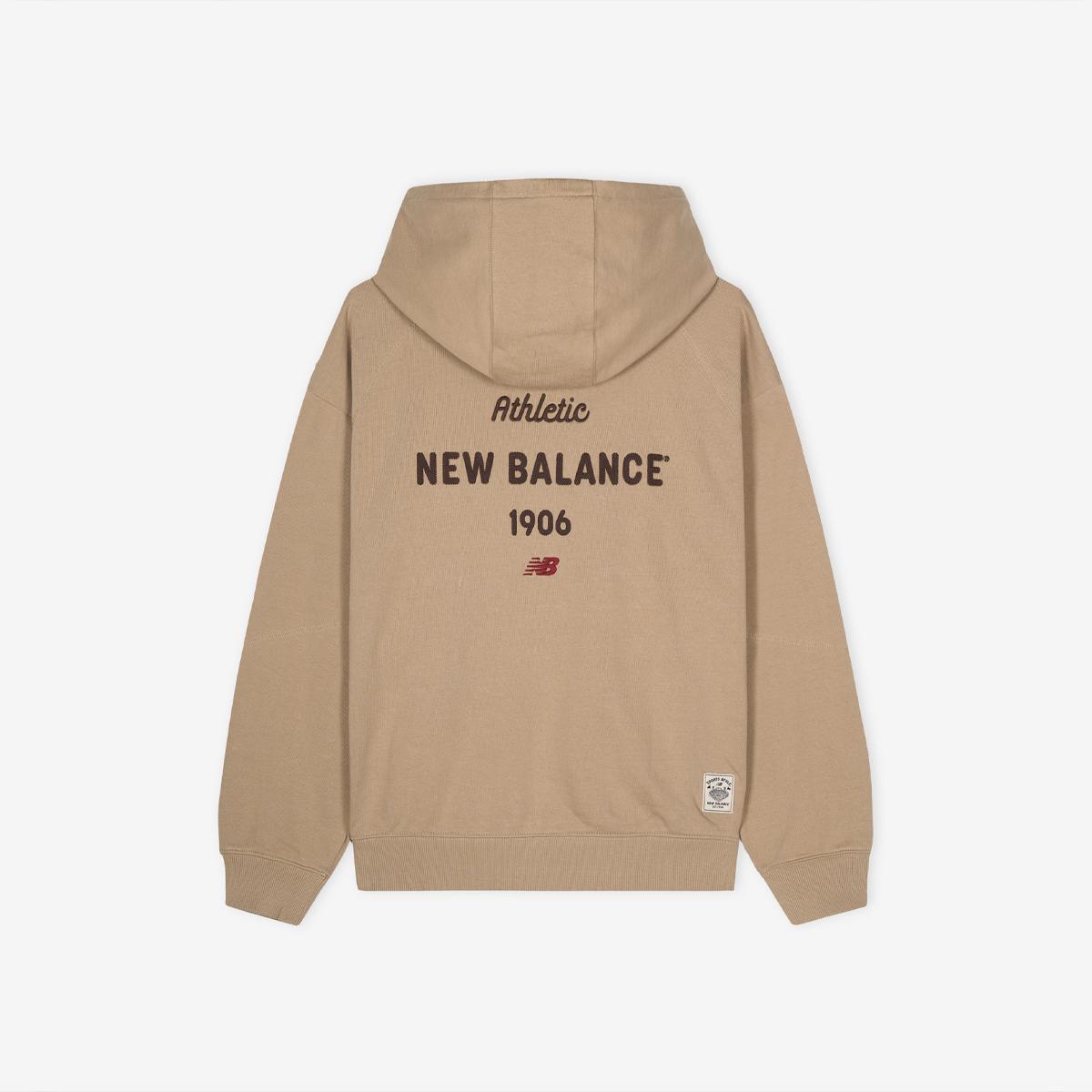 UNI NEW GREY 등판 그래픽 후드티