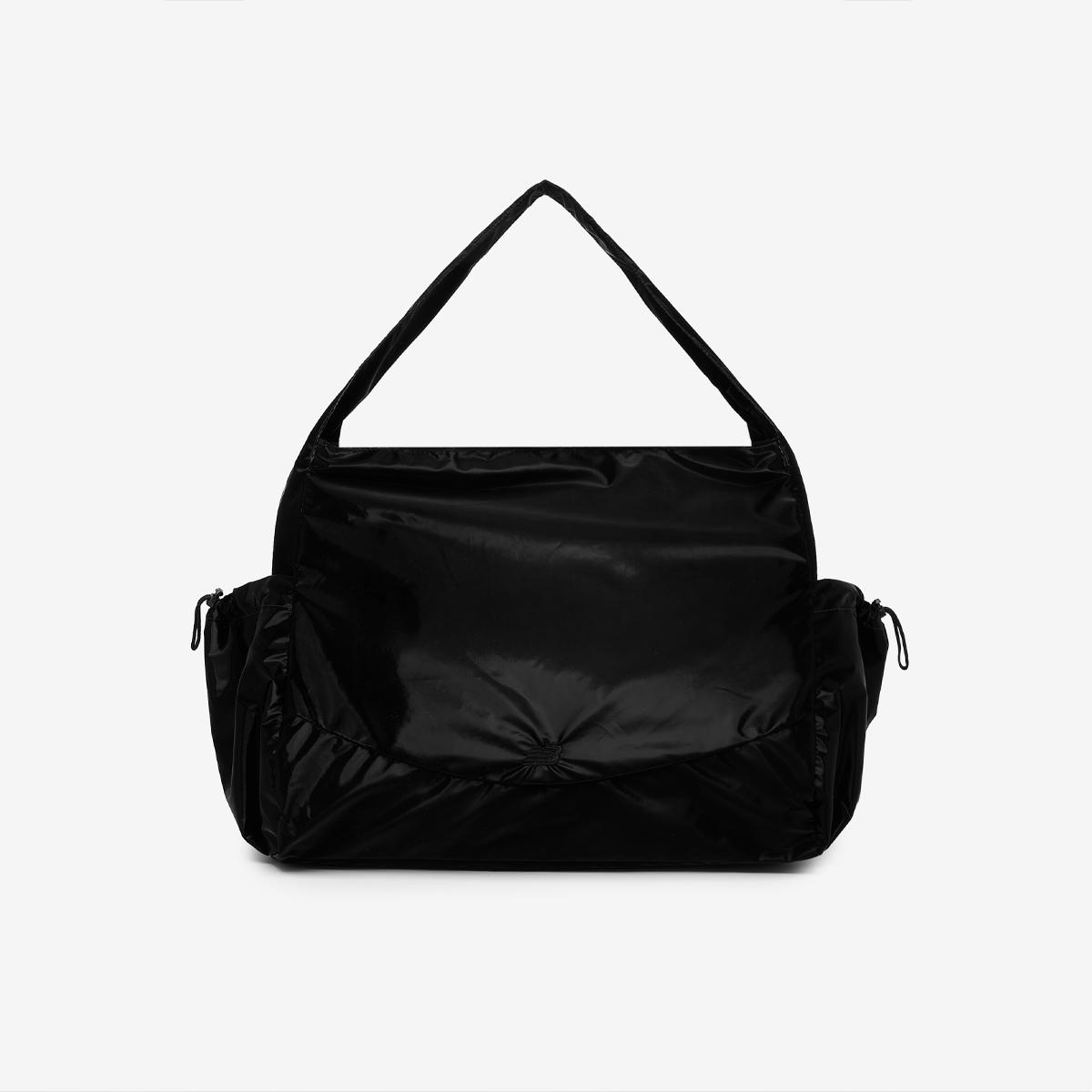 글로시 빅 숄더토트백