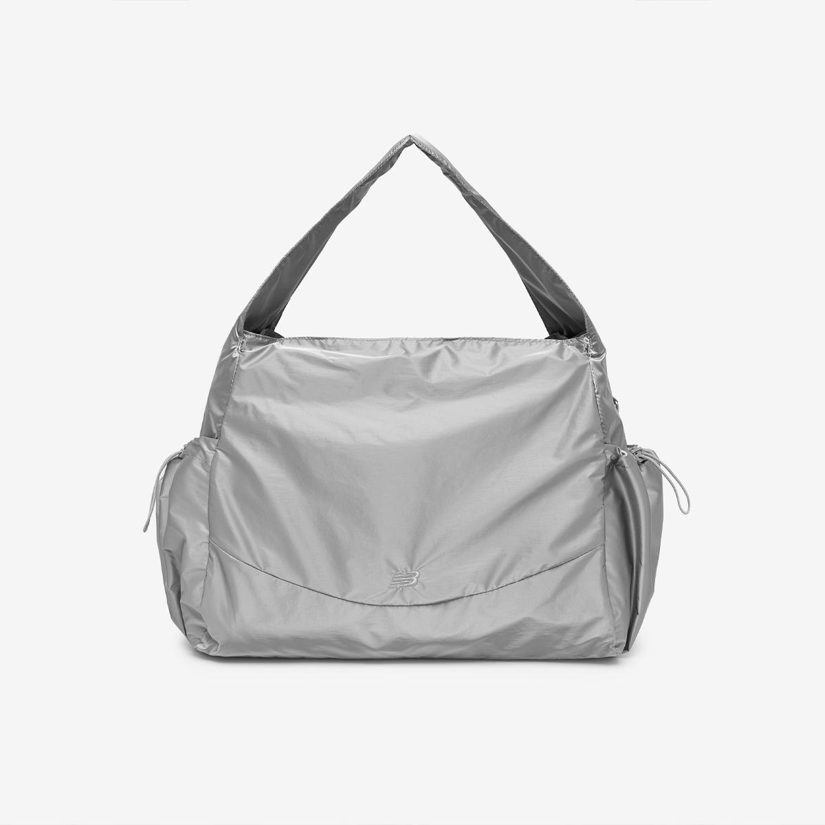 글로시 빅 숄더토트백