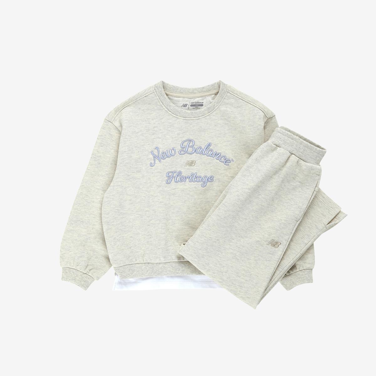 NBgC_소재변형 스트레이트 팬츠 셋업