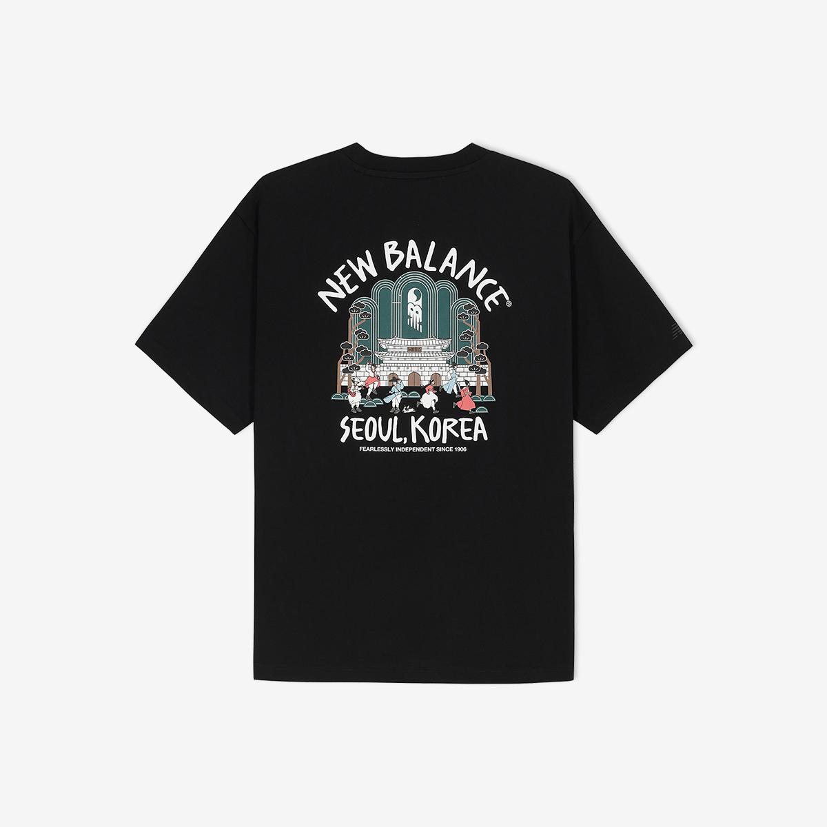 UNI NB 서울 시티러닝 반팔티 (SEMI OVER  FIT)