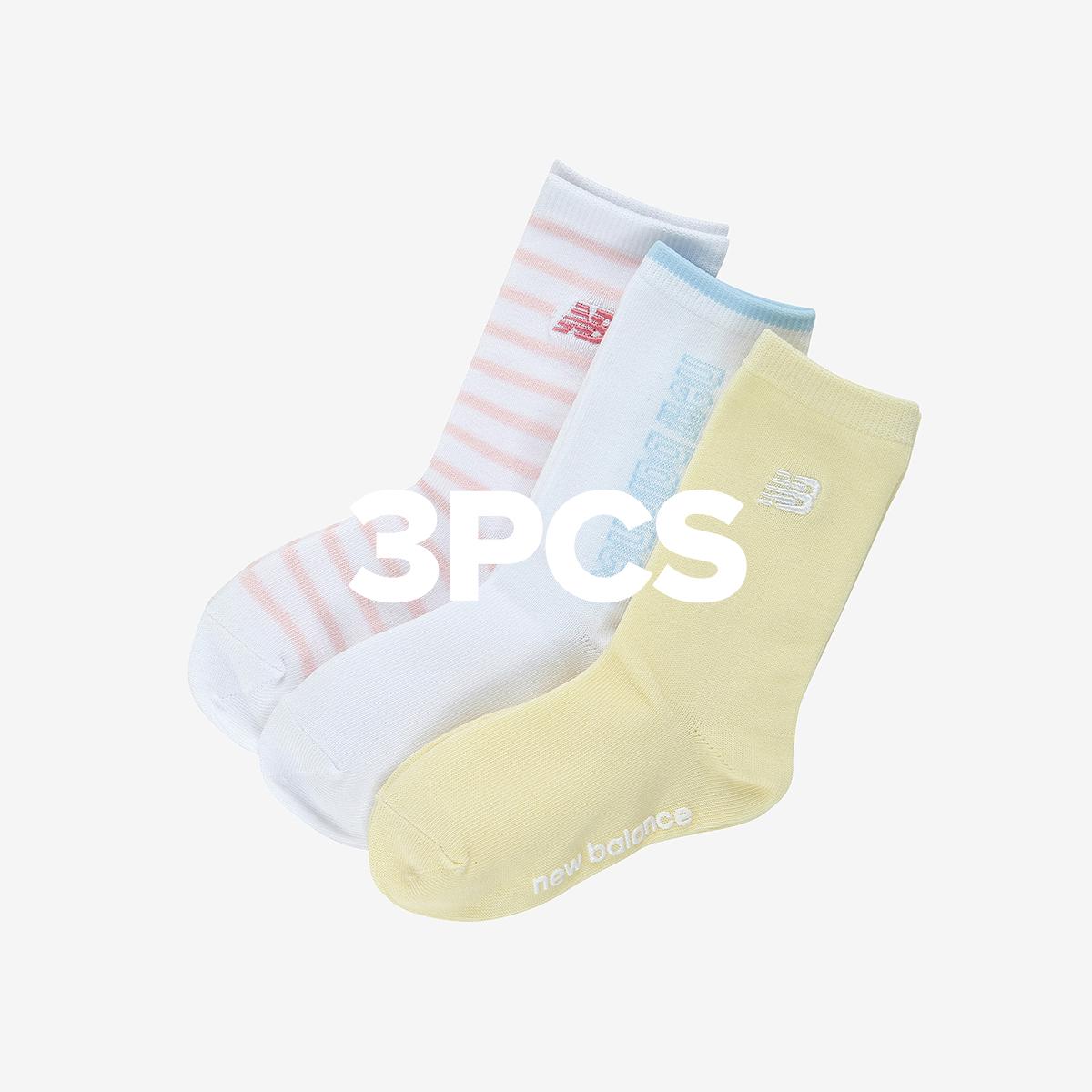 [3PCS] 포인트 장목 양말 박스