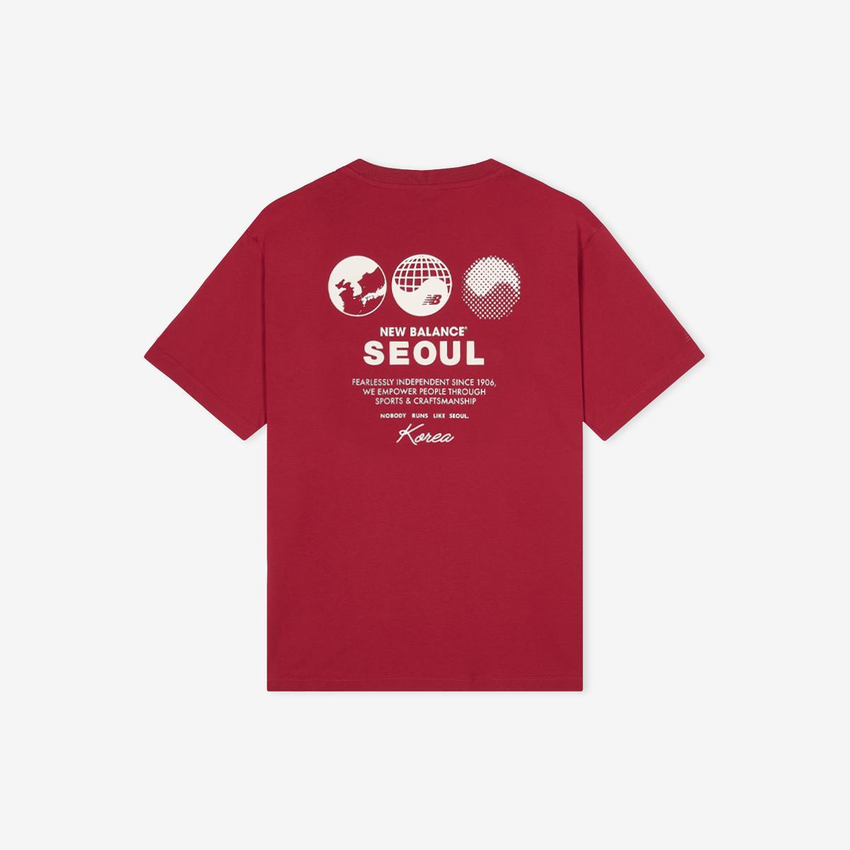 UNI NB 서울 글로벌 익스클루시브 반팔티 (SEMI OVER FIT)