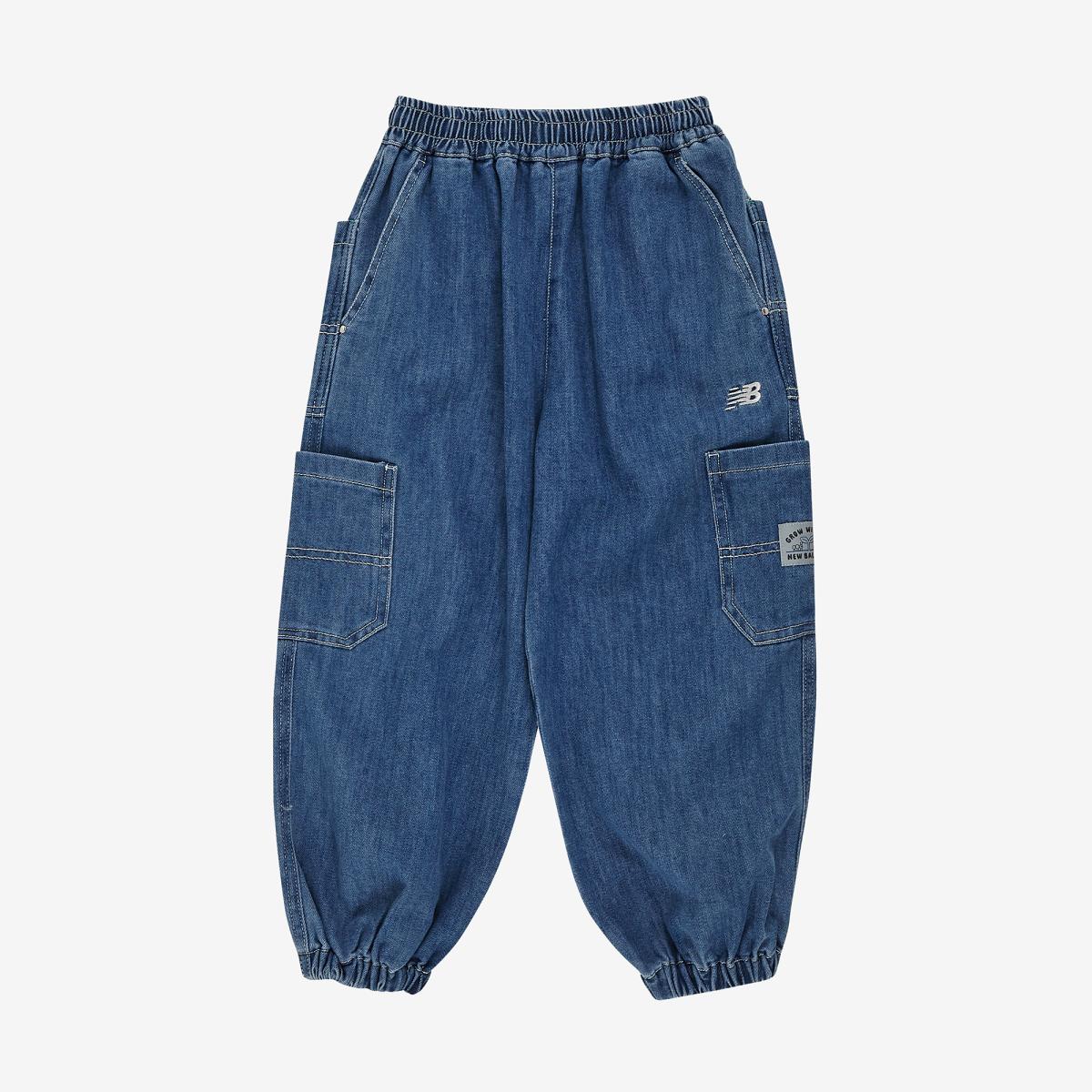 WE GROW TOGETHER_카고 조거 데님 팬츠