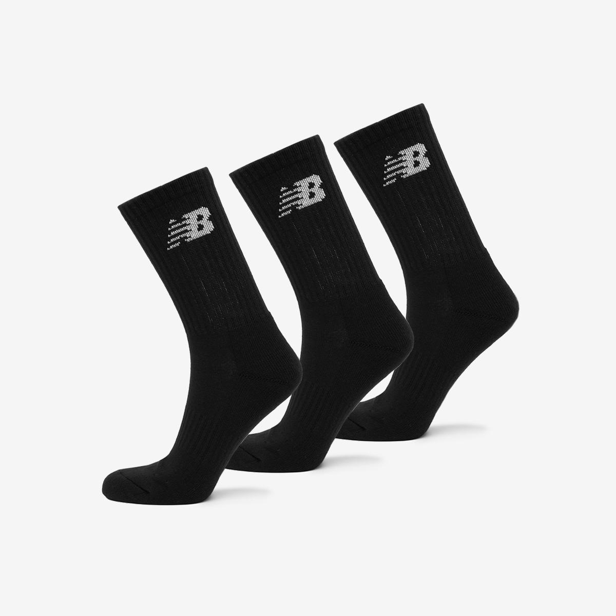 하프파일 자카드 크루삭스 3PACK