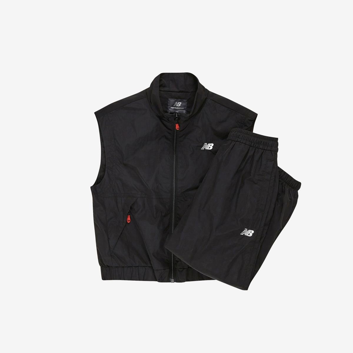 NBSC_  우븐 베스트 셋업