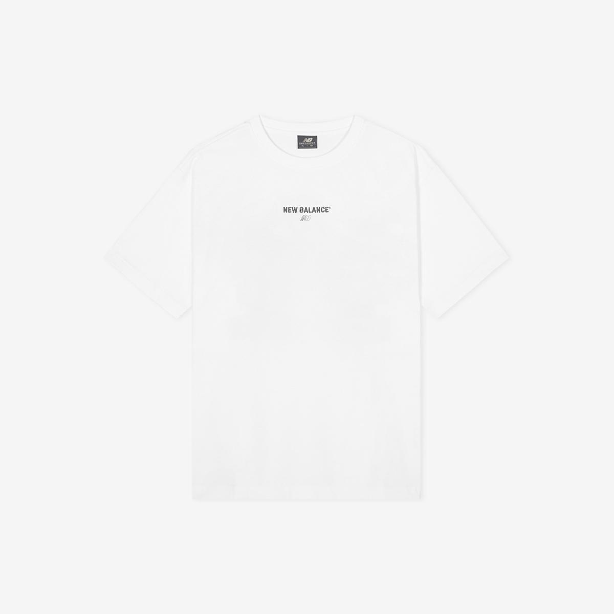 UNI 에센셜 센터로고 반팔티 (OVER FIT)