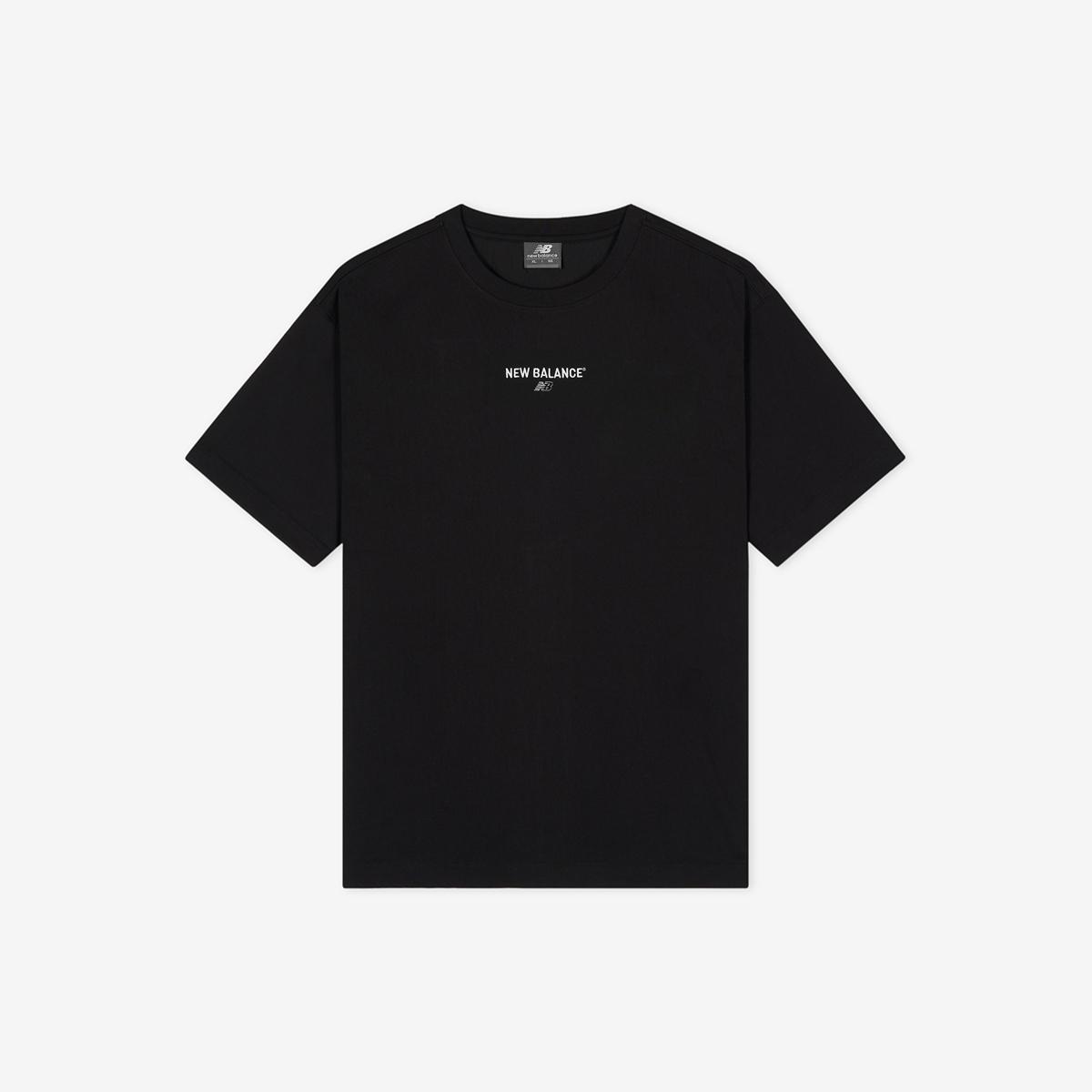 UNI 에센셜 센터로고 반팔티 (OVER FIT)