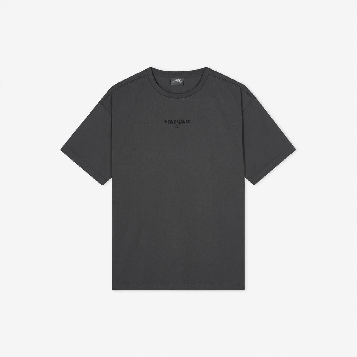 UNI 에센셜 센터로고 반팔티 (OVER FIT)