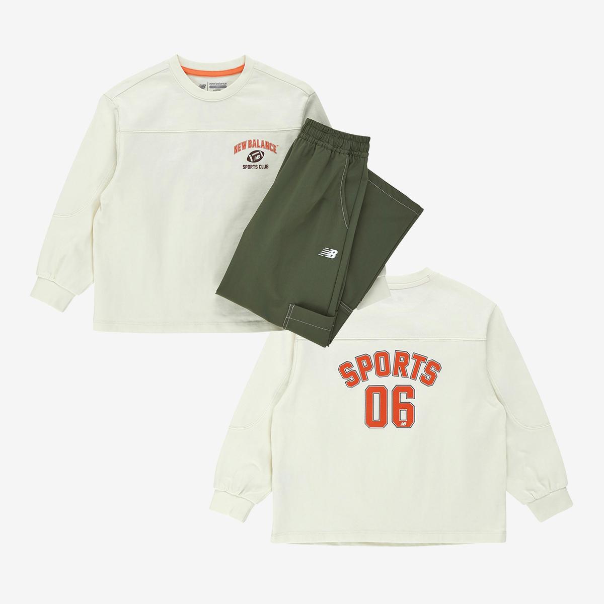 Ready Set Rugby!_10수 긴팔티 + 우븐 팬츠 셋업