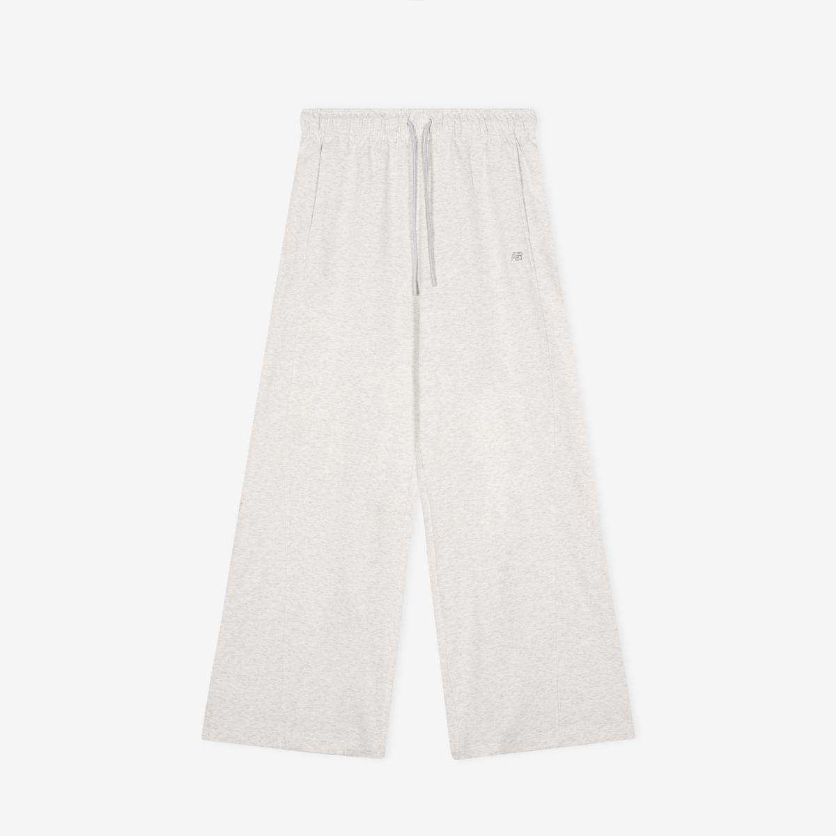 WOMEN 경량 이중직 오버 와이드 팬츠