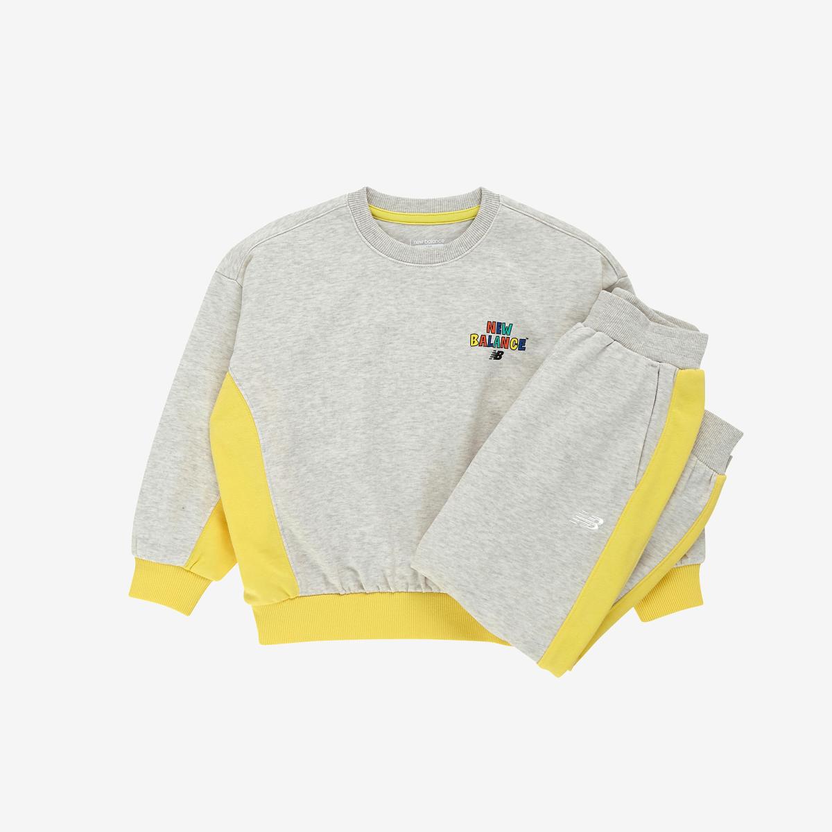 Ready Set Rugby!_컬러 배색 일러스트 스웻 셋업