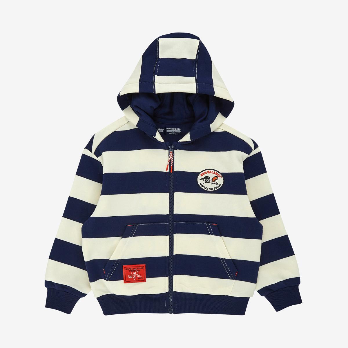 Ready Set Rugby!_스트라이프 후드집업