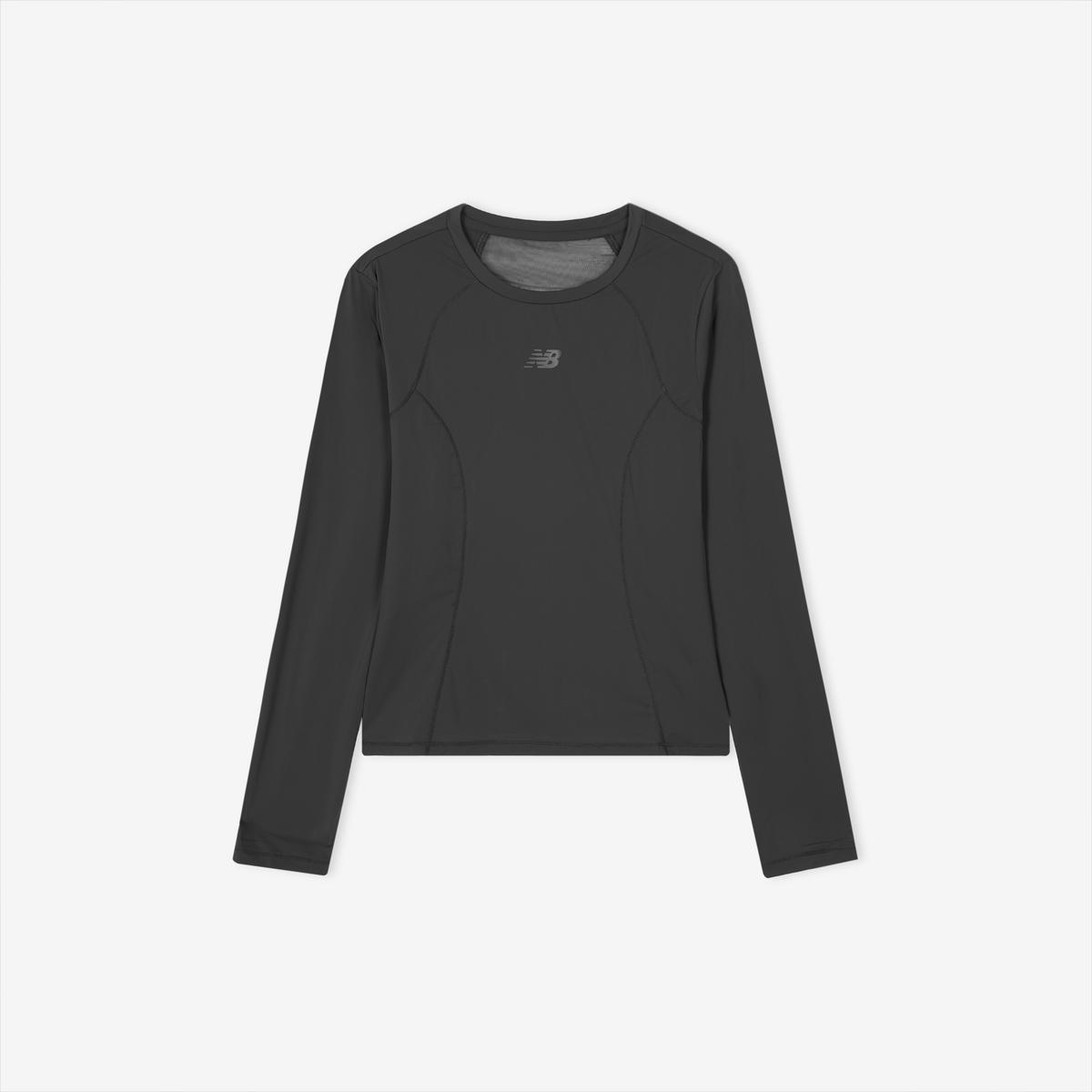 WOMEN 시어 레이어드 티셔츠 (SLIM FIT)