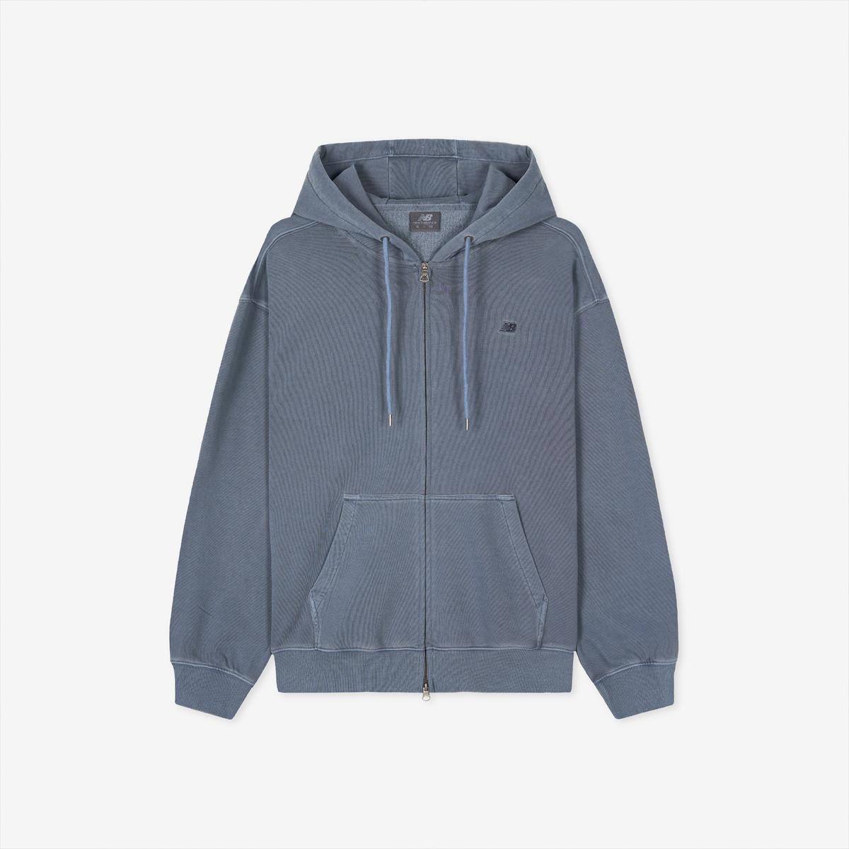 UNI 에센셜 썸머 경량 다잉 후드집업 (OVER FIT)