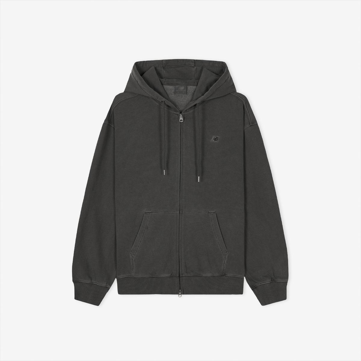 UNI 에센셜 썸머 경량 다잉 후드집업 (OVER FIT)