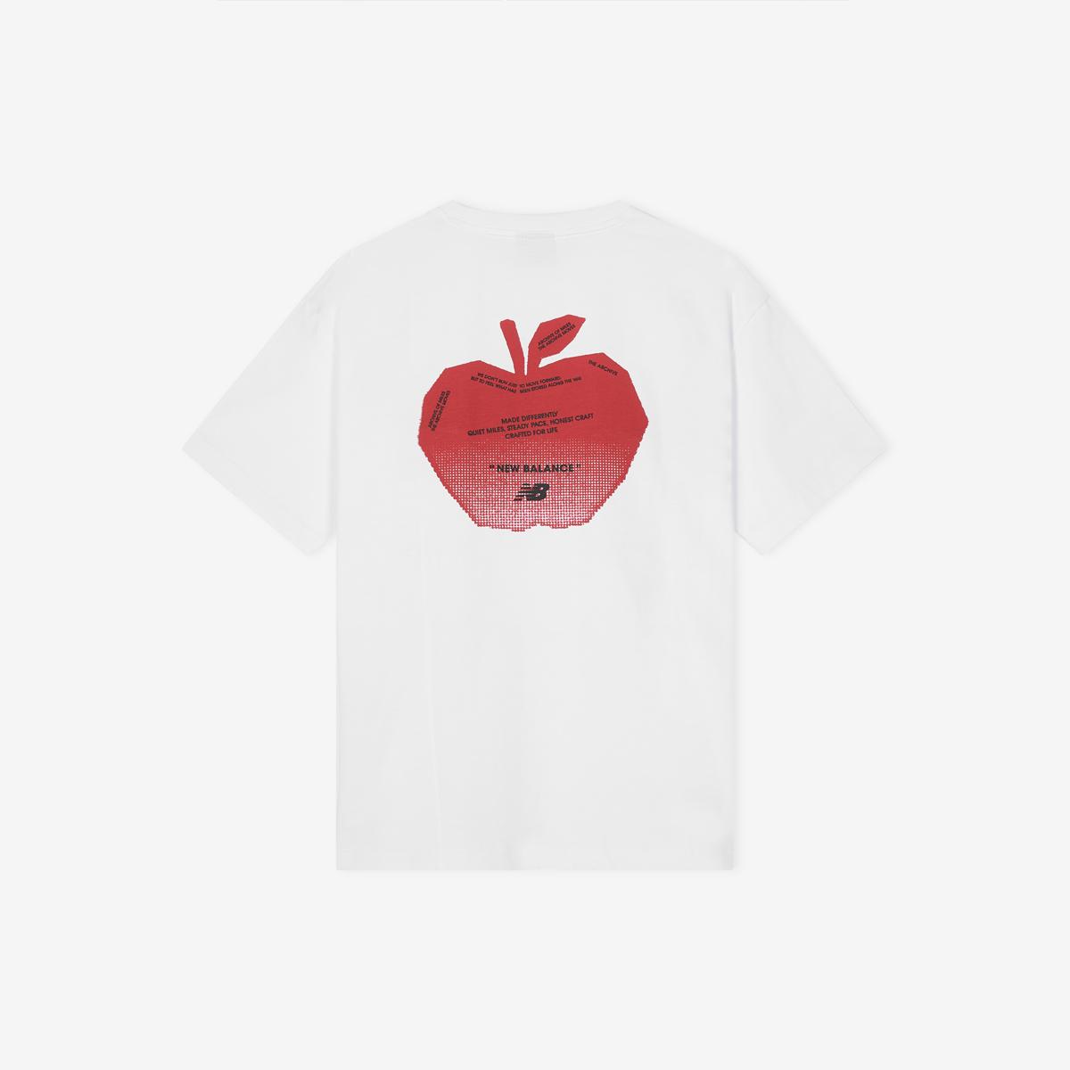 UNI Archive Pace Apple 반팔티 (SEMI OVER FIT)